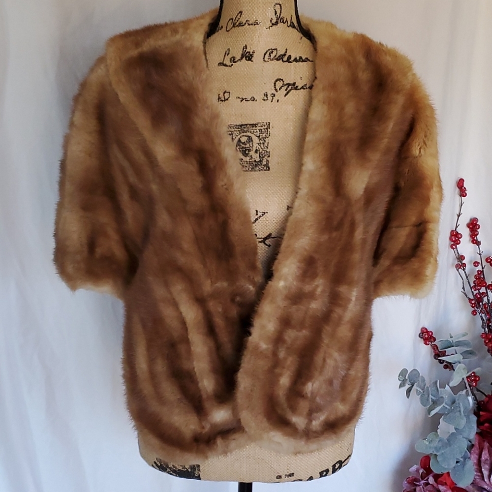 Vintage 1950s Fur Stole